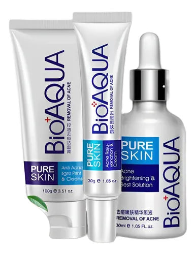 Kit Antiacné 3pz - Pure Skin Bioaqua