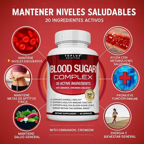 Blood Sugar – Controla tu glucosa de forma natural y segura
